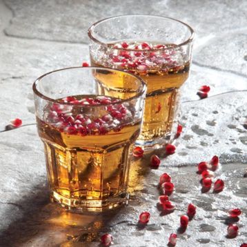 Premium 250 ml 6'lı Rubikap Polikarbon Kumlu Bardak