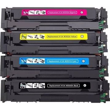 Premium Mavi W2031A/CRG055 415A Chipsiz Mavi Muadil Toner