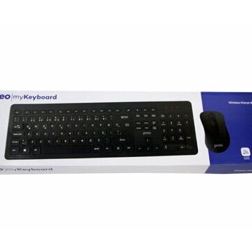 Preo My Keyboard K7 Kablosuz Klavye & Mouse siyah