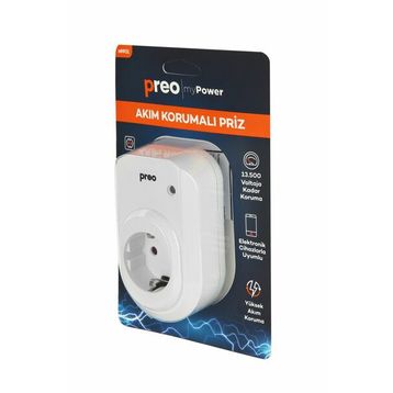 Preo My Power MPP01 Tekli Akım Korumalı Priz