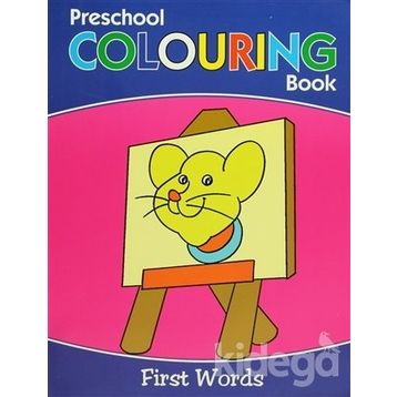 Preschool Coloring Book First Words - kollektif