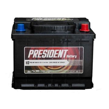 President 12V 72 Ah Akü
