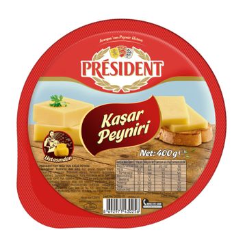 President 400 gr Kaşar Peyniri