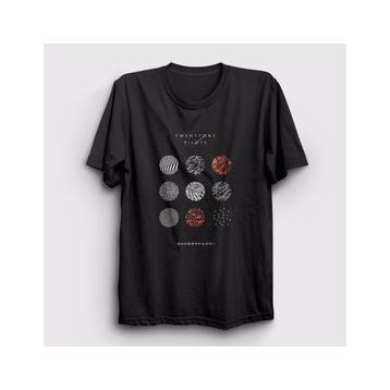 Presmono 119340TT Siyah Unisex T-shirt