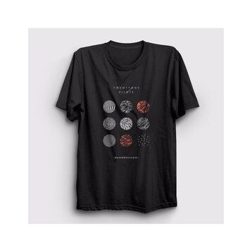 Presmono 119340TT Siyah Unisex T-shirt