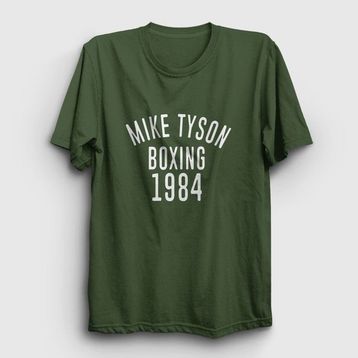 Presmono 1984 Mike Tyson Haki Unisex T-Shirt