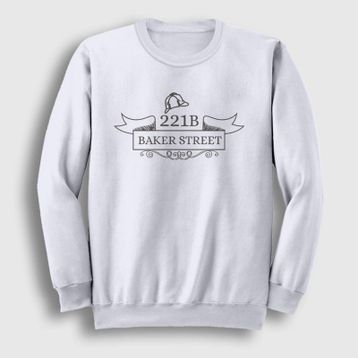 Presmono 221b Sherlock Holmes Unisex Sweatshirt