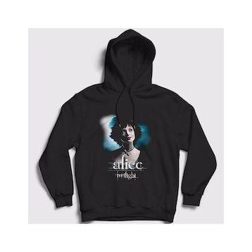 Presmono 310073TT Unisex Siyah Alice Vampire Twilight Kapüşonlu Sweatshirt