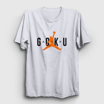 Presmono Air Goku Anime Dragon Ball Kırmızı Unisex T-Shirt