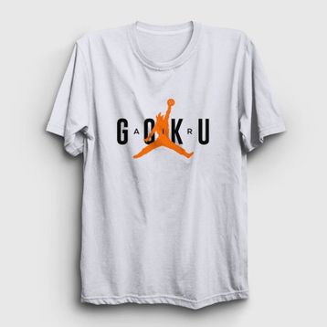 Presmono Air Goku Anime Dragon Ball Kırmızı Unisex T-Shirt