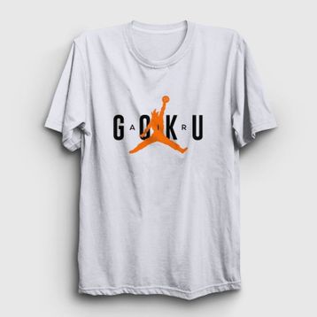 Presmono Air Goku Anime Dragon Ball Kırmızı Unisex T-Shirt