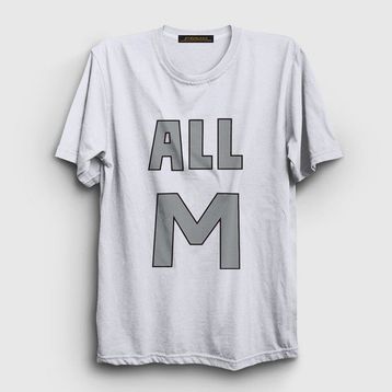 Presmono All M Anime Boku No Hero Academia Beyaz Unisex T-Shirt