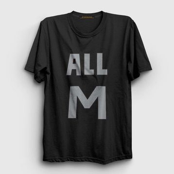 Presmono All M Anime Boku No Hero Academia Siyah Unisex T-Shirt