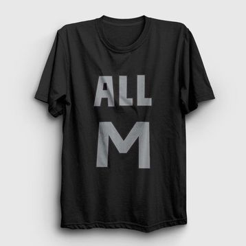 Presmono All M Anime Boku No Hero Academia Siyah Unisex T-Shirt