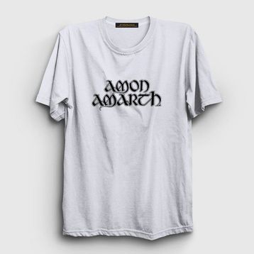 Presmono Amon Amarth Beyaz Unisex T-Shirt