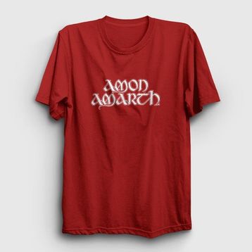 Presmono Amon Amarth Kırmızı Unisex T-Shirt