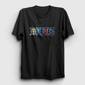 Presmono Anime One Piece Siyah Unisex T-Shirt
