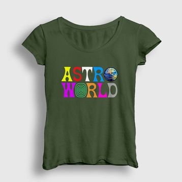 Presmono Astroworld V2 Travis Scott Haki Kadın