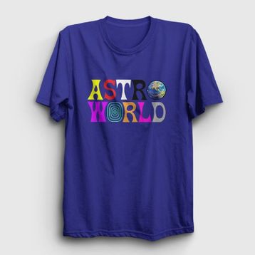 Presmono Astroworld V2 Travis Scott Unisex Mor Sweatshirt