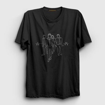 Presmono Band Arctic Monkeys Siyah Kadın T-Shirt