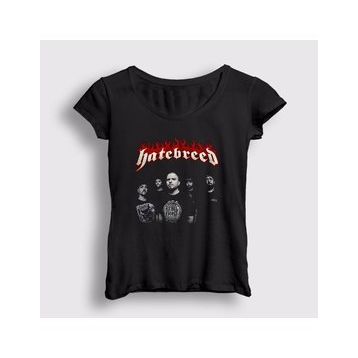 Presmono Band Hatebreed Kadın T-shirt