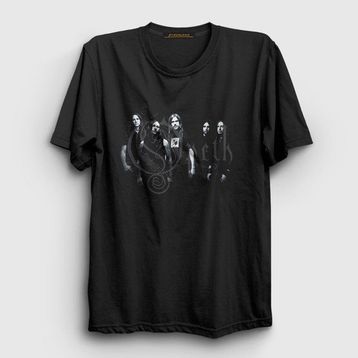 Presmono Band Opeth Siyah Kadın T-Shirt
