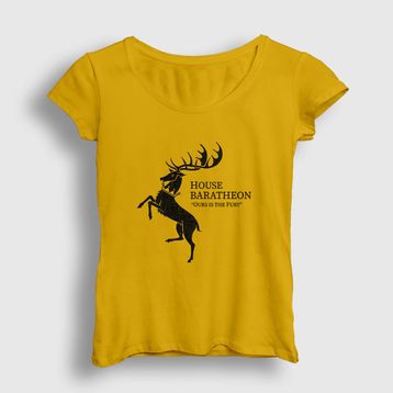 Presmono Baratheon Game Of Thrones Kadın T-shirt