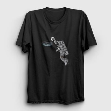 Presmono Basketball Astronaut Space Astronot Uzay Kadın T-shirt