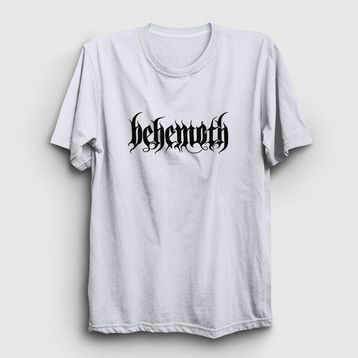 Presmono Behemoth Beyaz Unisex T-Shirt