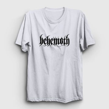 Presmono Behemoth Beyaz Unisex T-Shirt