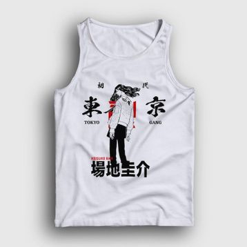 Presmono Beyaz Baji Anime Tokyo Revengers Kadın T-Shirt