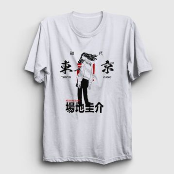 Presmono Beyaz Baji Anime Tokyo Revengers Kadın T-Shirt