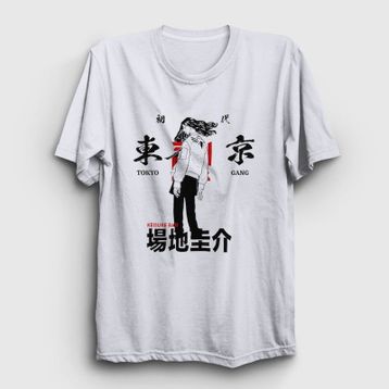 Presmono Beyaz Baji Anime Tokyo Revengers Kadın T-Shirt