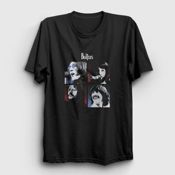Presmono Beyaz Band The Beatles Kadın T-Shirt