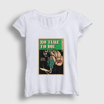 Presmono Beyaz Billie Eilish Kadın T-Shirt