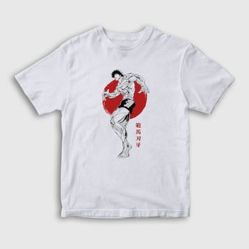Presmono Beyaz Fighter Anime Hanma Baki Unisex T-Shirt