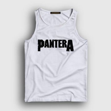 Presmono Beyaz Logo Pantera Erkek Atlet