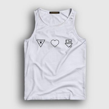 Presmono Beyaz Logo V2 The Neighbourhood Erkek Atlet