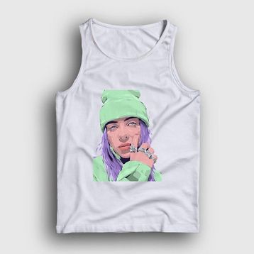 Presmono Beyaz Look Billie Eilish Erkek Atlet