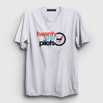 Presmono Beyaz Twenty One Pilots Unisex Sweatshirt