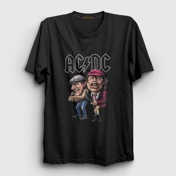Presmono Brian And Angus Ac/Dc Kadın T-shirt