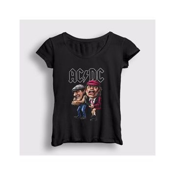 Presmono Brian And Angus Ac/Dc Kadın T-shirt