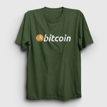 Presmono Btc Bitcoin Beyaz Unisex T-Shirt
