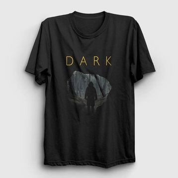 Presmono Cave V2 Dark Siyah Unisex T-Shirt