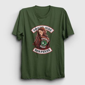 Presmono Cheryl Blossom Riverdale Siyah Unisex T-Shirt