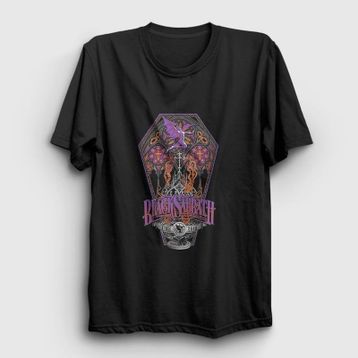 Presmono Coffin Black Sabbath Kadın T-shirt