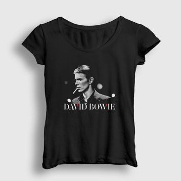 Presmono Cool David Bowie Kadın T-Shirt