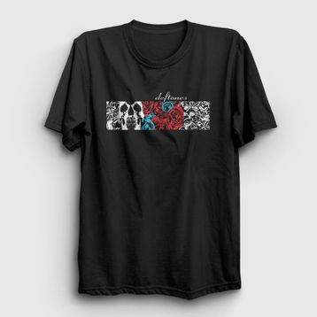 Presmono Cover Deftones Siyah Unisex T-shirt