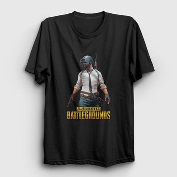 Presmono Cover Pubg Siyah Unisex T-Shirt