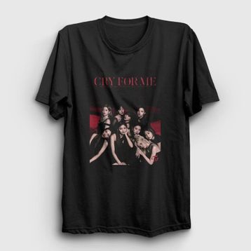 Presmono Cry For Me K-Pop Twice Kadın T-shirt